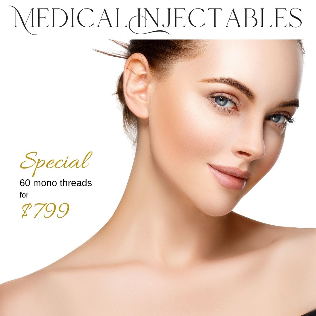Special offer for 60 mono threads by Medical Injectables in Wollongong and Orange, NSW